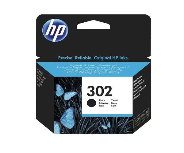 Tinta Original Hp n302 Negro f6u66ae
