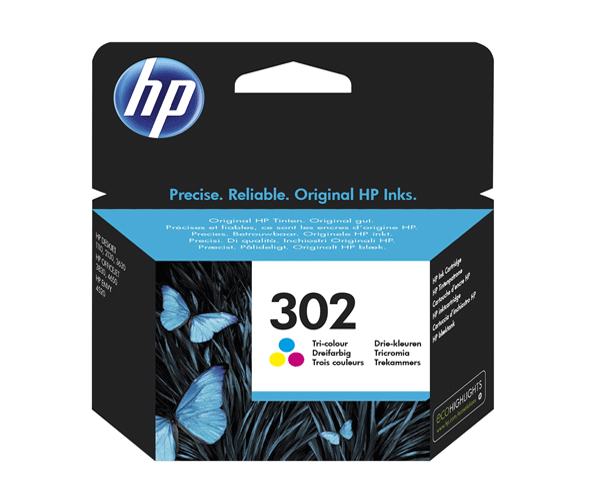 Tinta Original Hp n302 Color f6u65ae