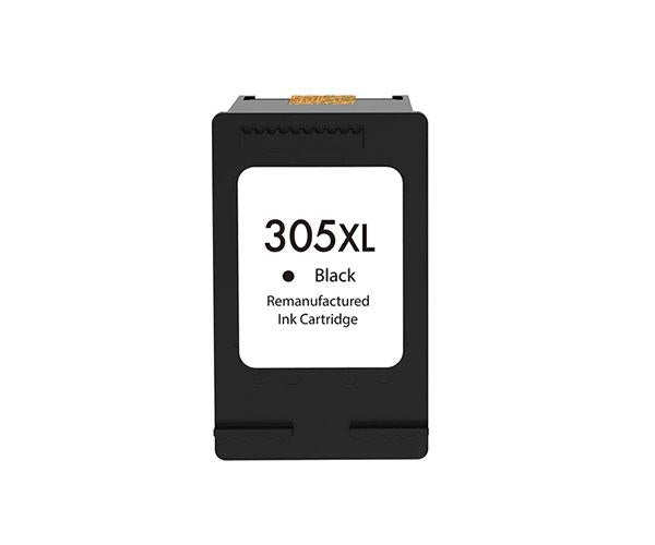 Tinta reciclada genérica para HP n305 XL Negro (Muestra el nivel de tinta)