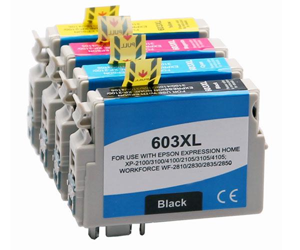 Tinta genérica para EPSON 603 XL  T03a3  T03u3  Magenta