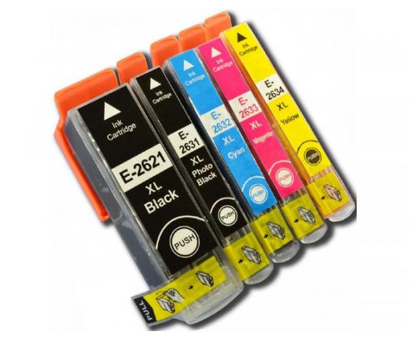 Tinta genérica para EPSON T2631 photo negro 12.5ml